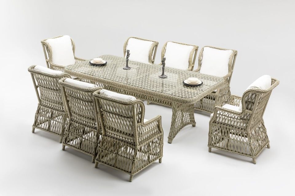 TRUVA 8 KİŞİLİK MASA TAKIMI